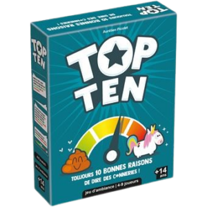 Jeu de société Top ten