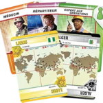 Jeu de société Pandemic cartes