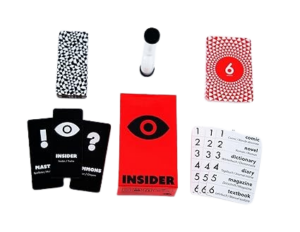 Jeu de société Insider matériel