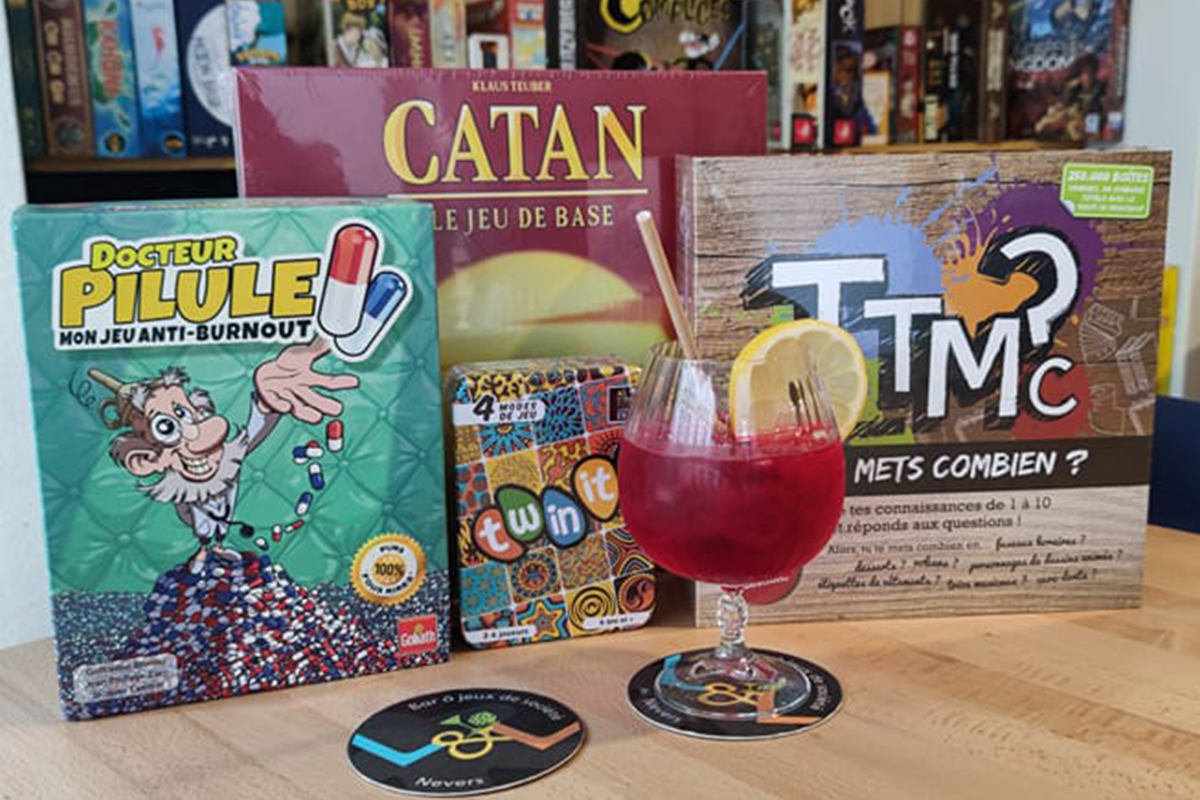 Jeux et cocktail