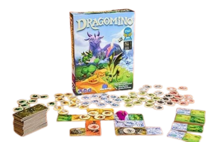 Jeu de société Dragomino matériel 2