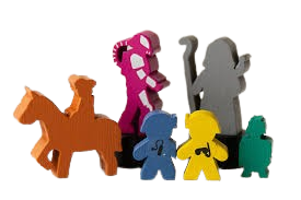 Meeples divers