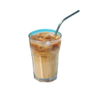 Café latté frappé