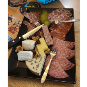 Planche de charcuterie fromage