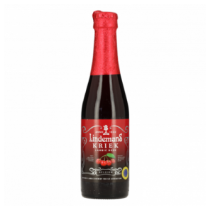 Bière Kriek lindemans en bouteille en verre 25cl