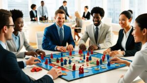 photo d'animation jeux de société en entreprise