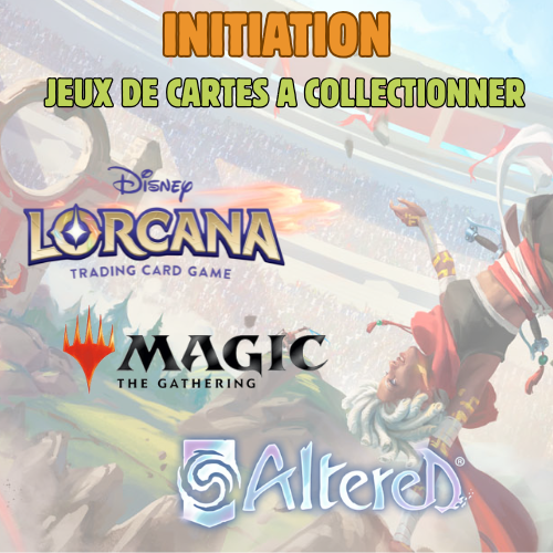 Initiation jeux de carte à collectionner